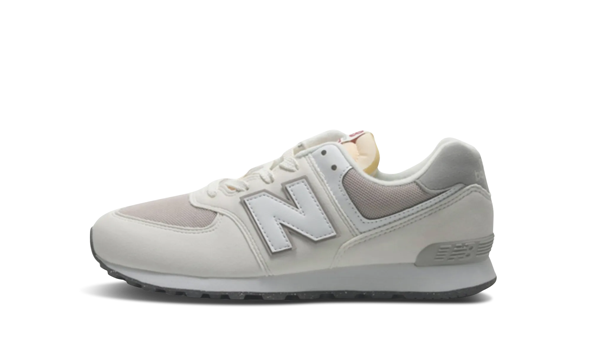 574 GS "Sea Salt White" lightweight sole shoes Sunrise Run