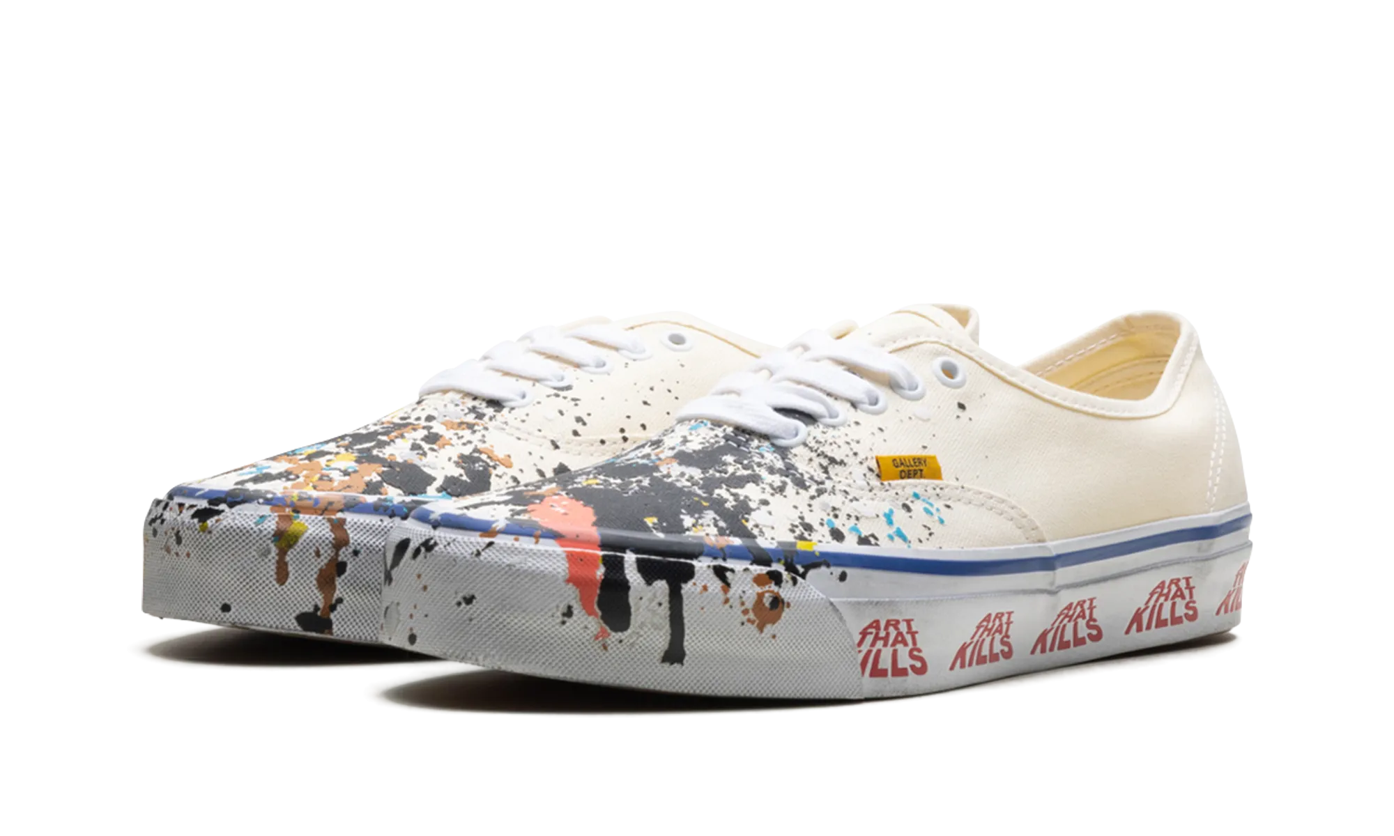Vans Authentic "Gallery Dept - Art That Kills" Dribble Step Soft Footwear
