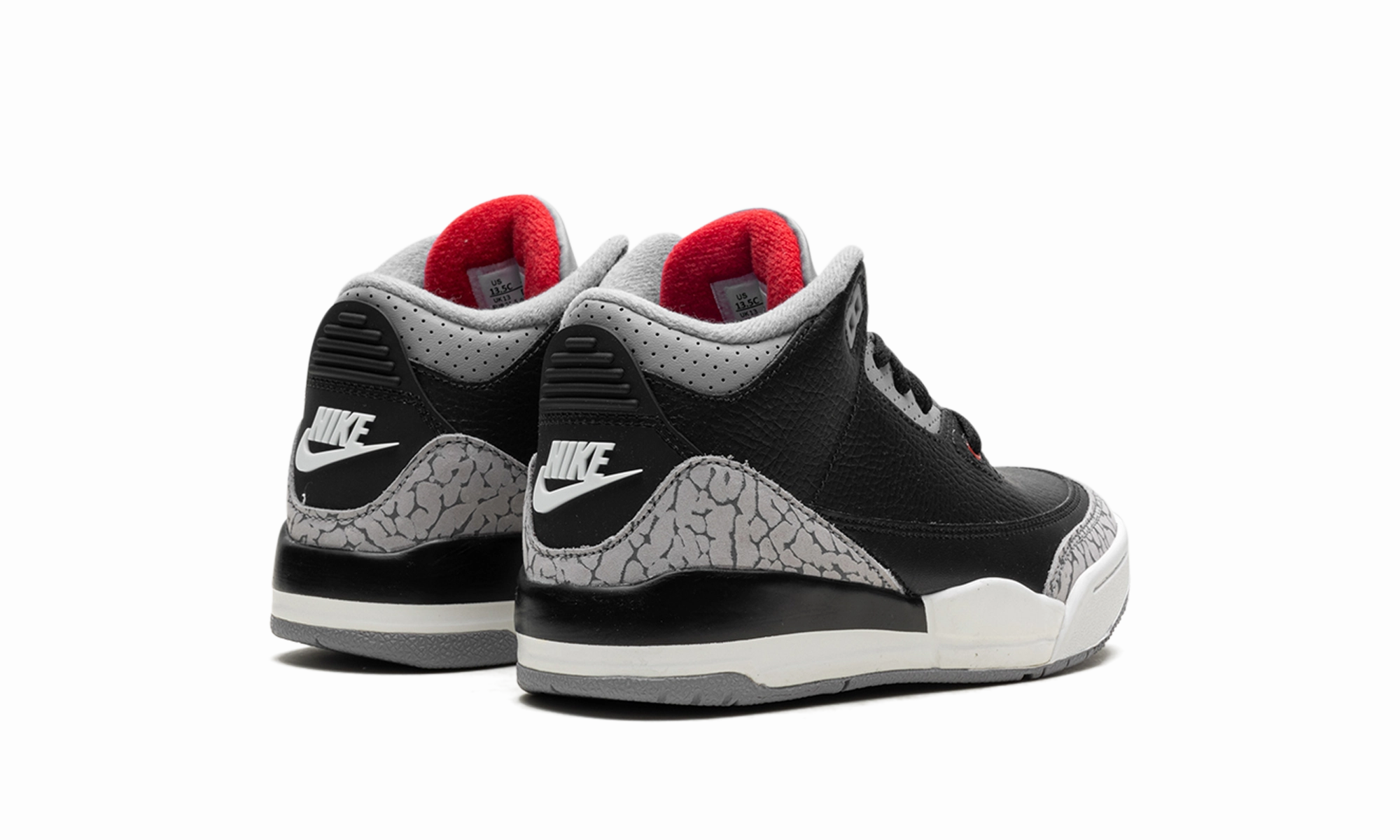 Air Jordan 3 PS "Black Cement" Modern Construction
