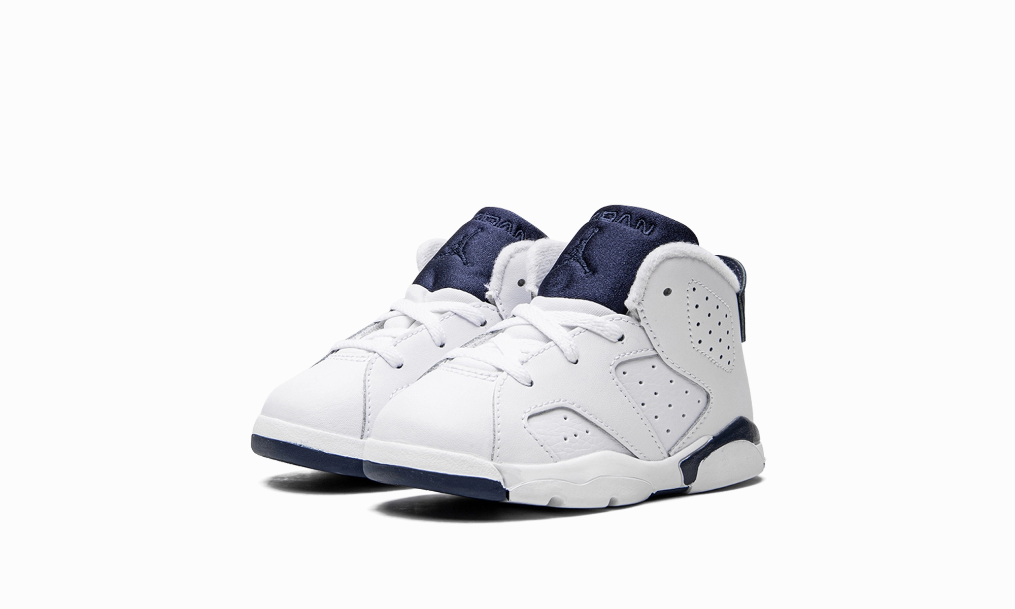 Air Jordan 6 Retro TD "Midnight Navy 2022" Running Mechanics synthetic upper shoes