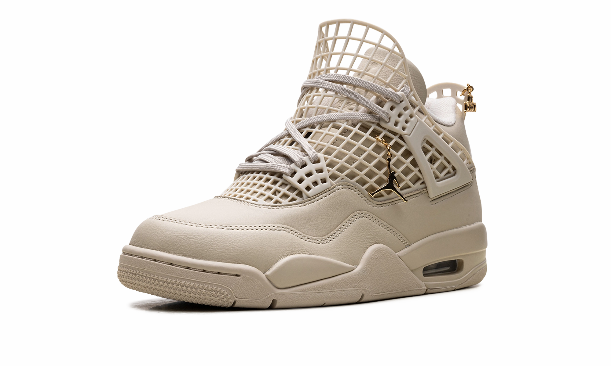 Reliable Performance Quick lace Jordan 4 Retro WMNS "Net Rattan"