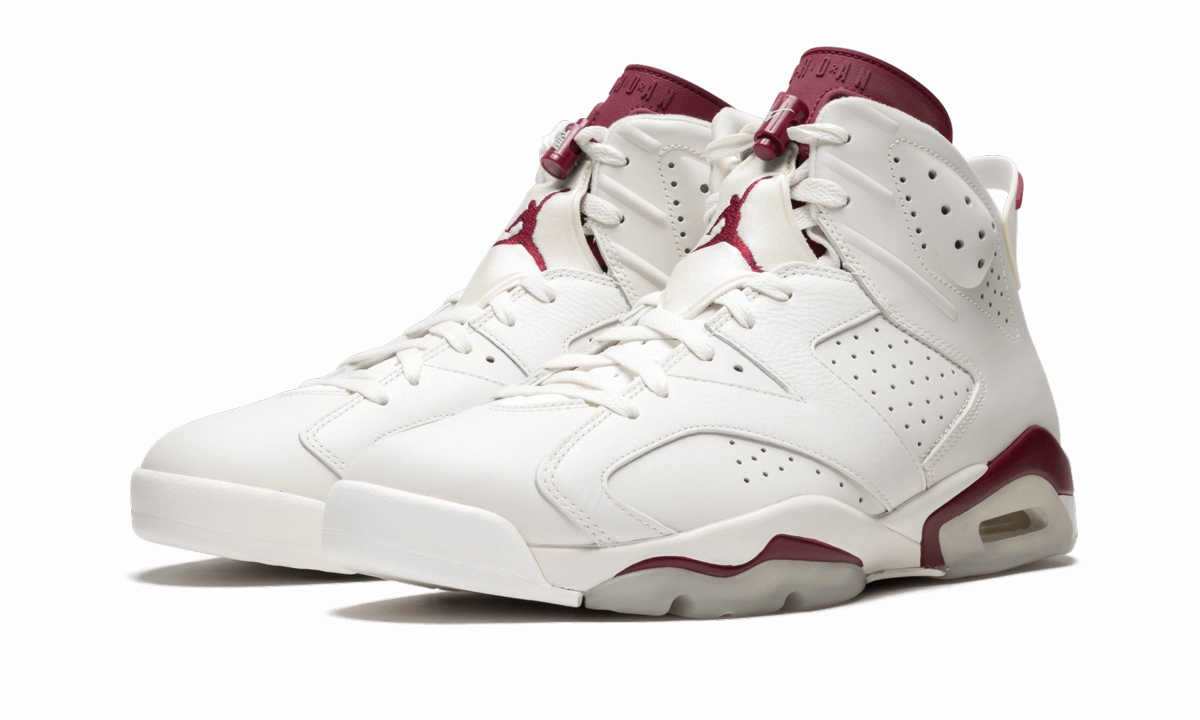 Professional athlete Air Jordan 6 Retro "Maroon"