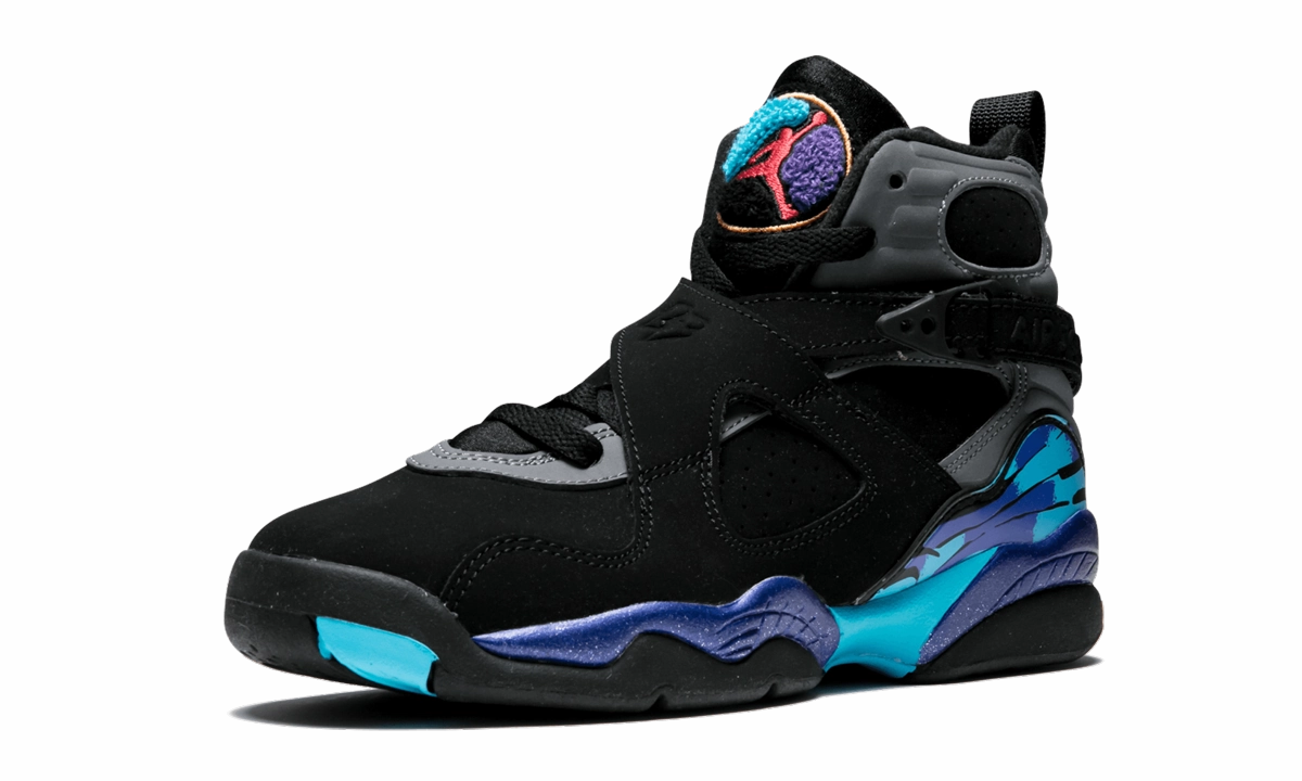 long - distance running Anti-bacterial Air Jordan 8 Retro GS "Aqua (2015)"