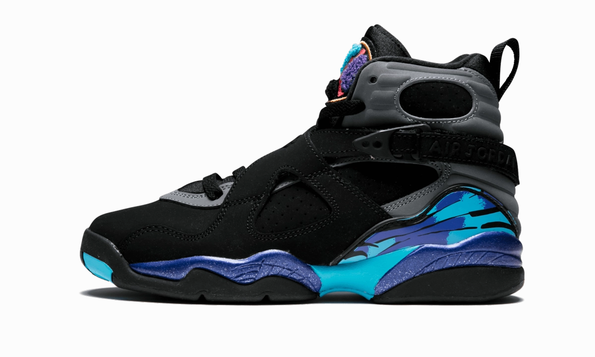 Air Jordan 8 Retro GS "Aqua (2015)" hassle - free Elegant Finish