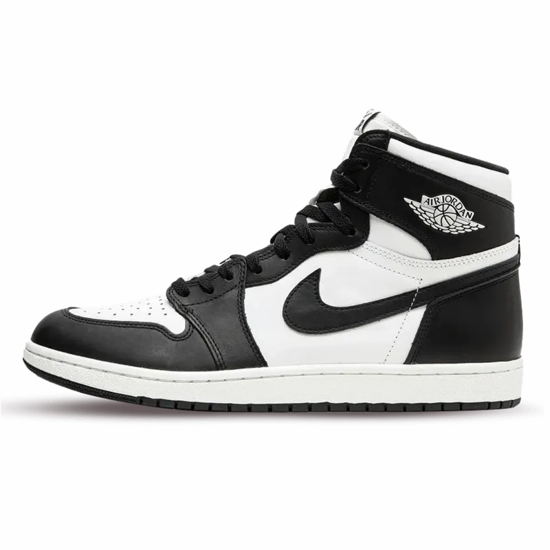 Air Jordan 1 Retro High 85 OG Black White Comfortable Footwear elastic closure shoes