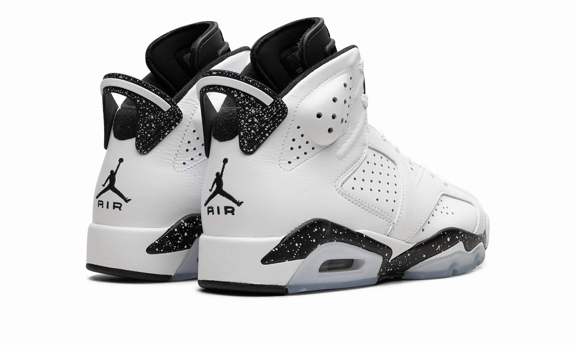 Quick lacing Air Jordan 6 "Reverse Oreo"