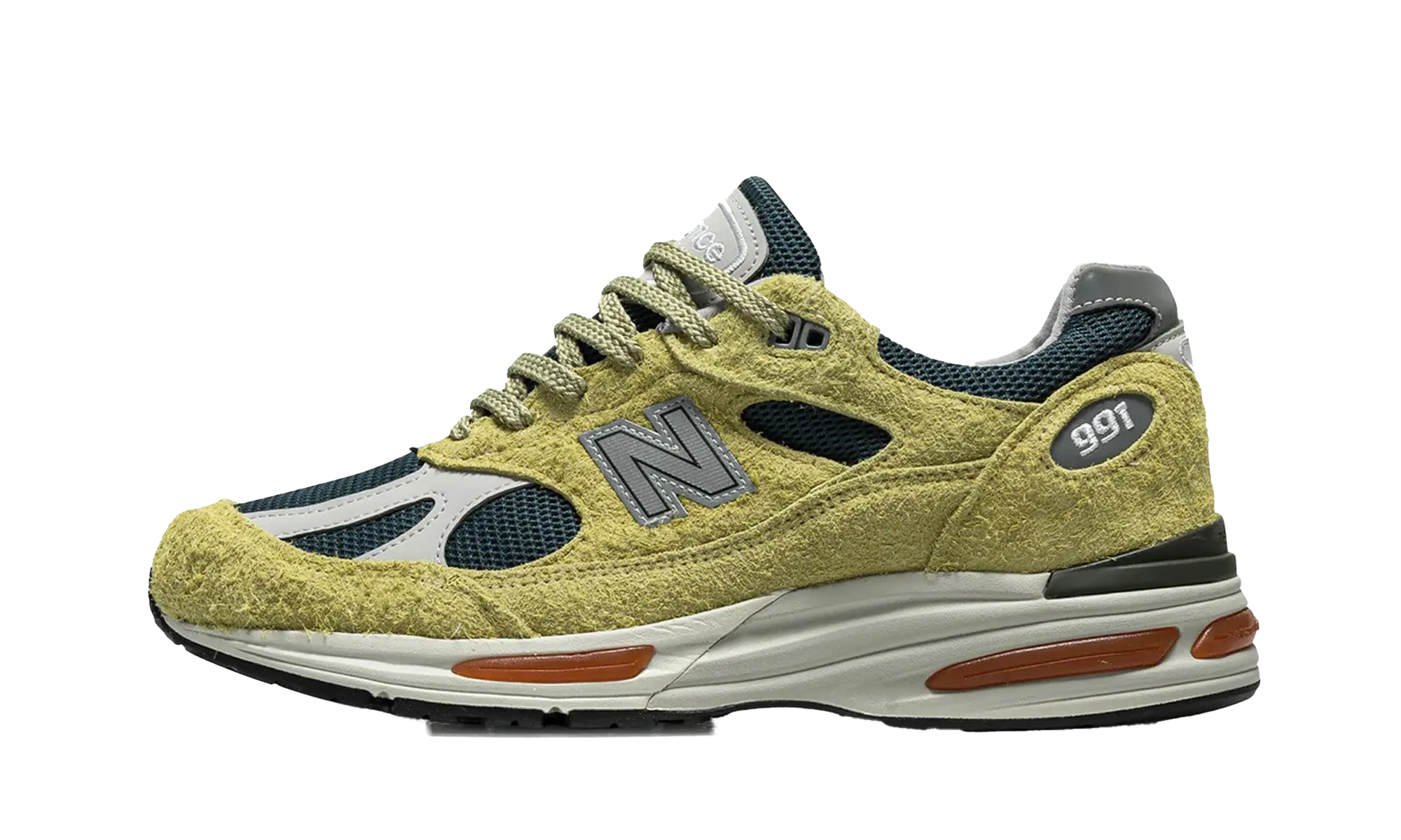 running for a cause shoes Secure Closure 991v2 "Made in UK - Silver Blue"