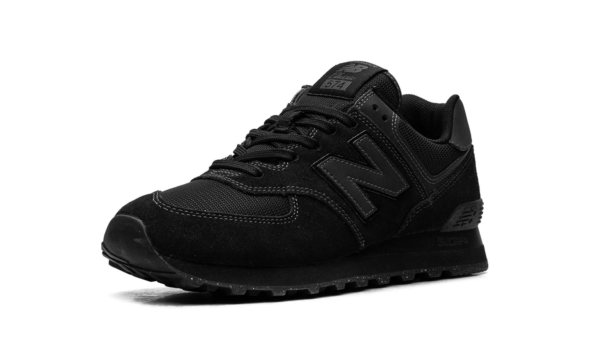 anniversary - edition running shoes foldable running shoes 574 "Triple Black"