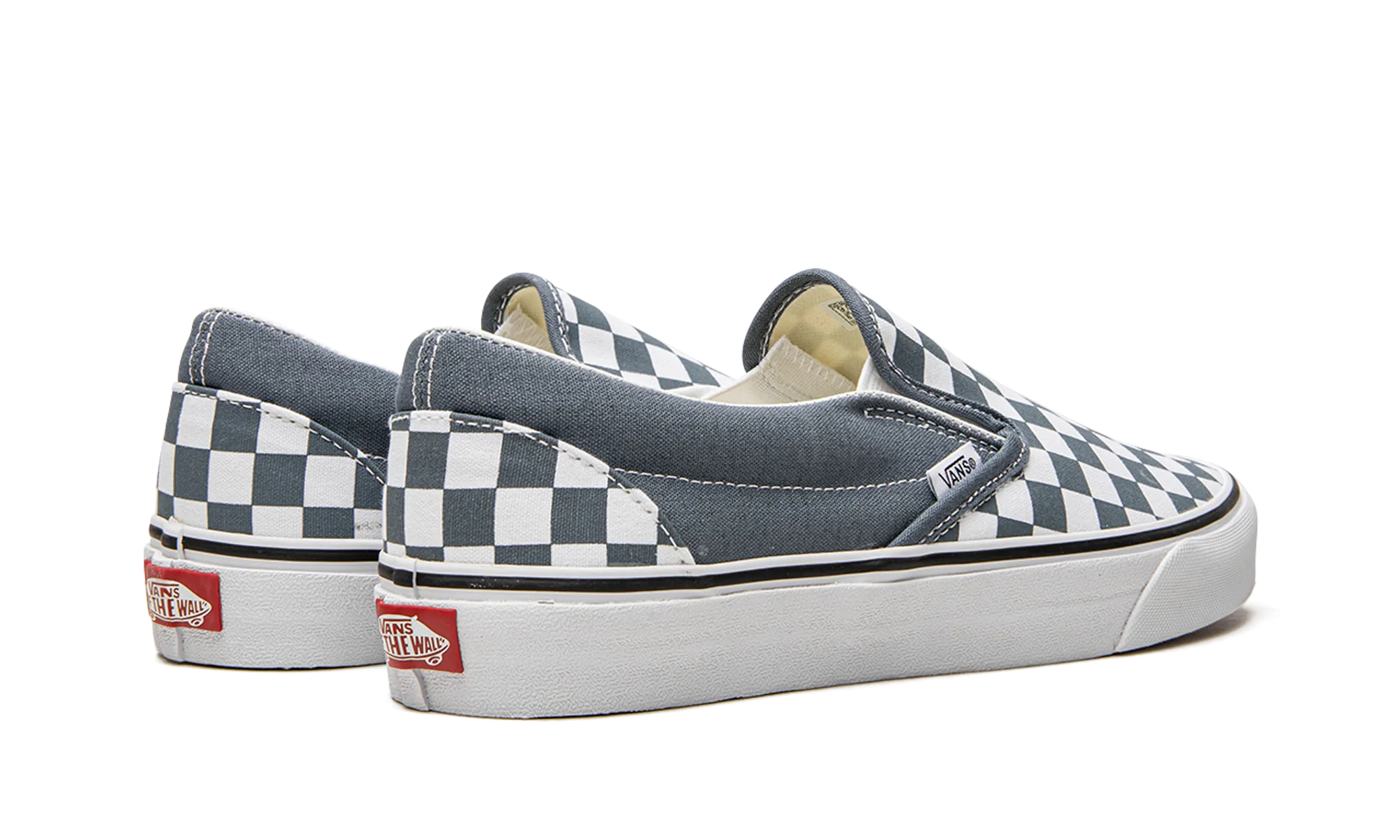 Supportive sole Slip On CHECKERBOARD "STORMY WEATHER"