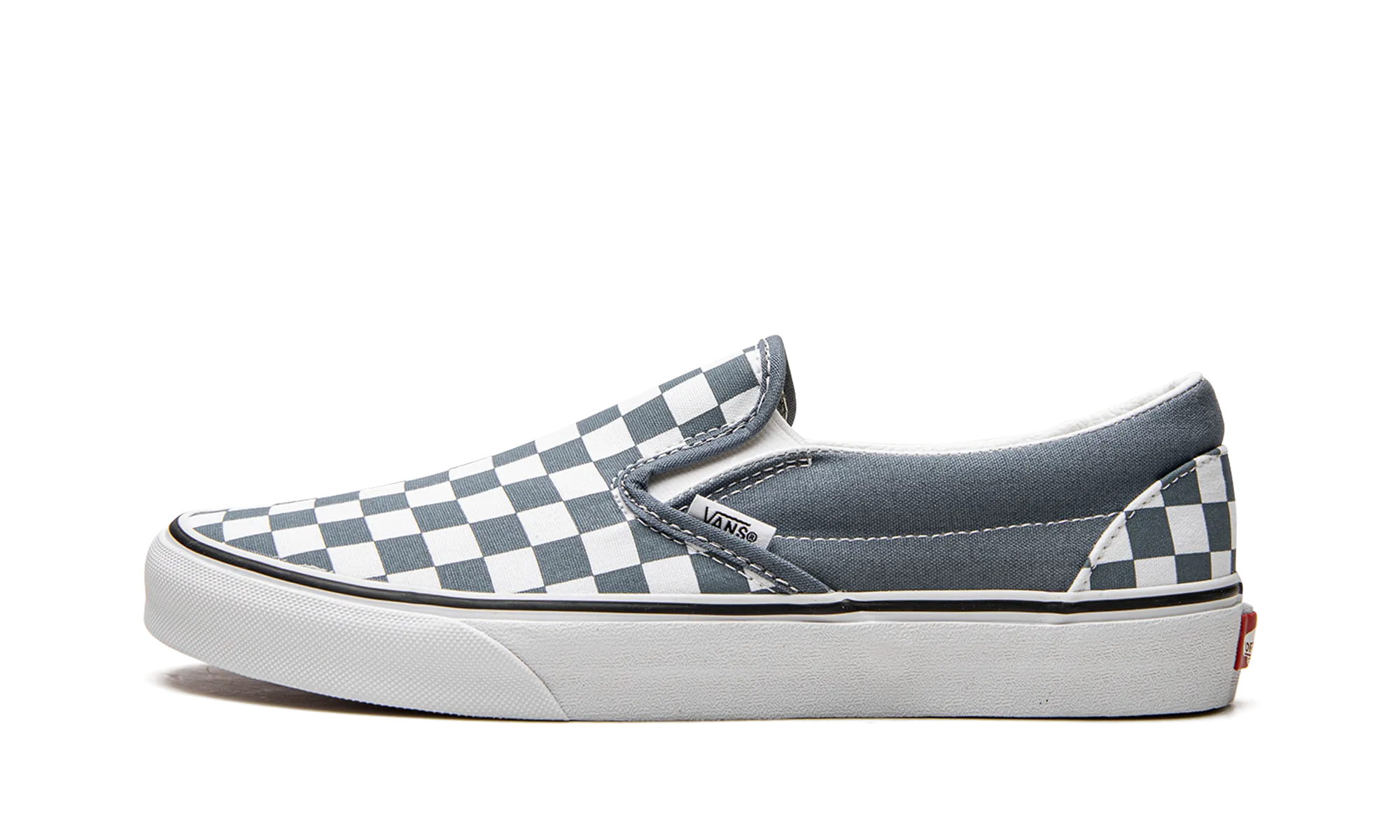 Anti Slip Sole Dusk Run Slip On CHECKERBOARD "STORMY WEATHER"