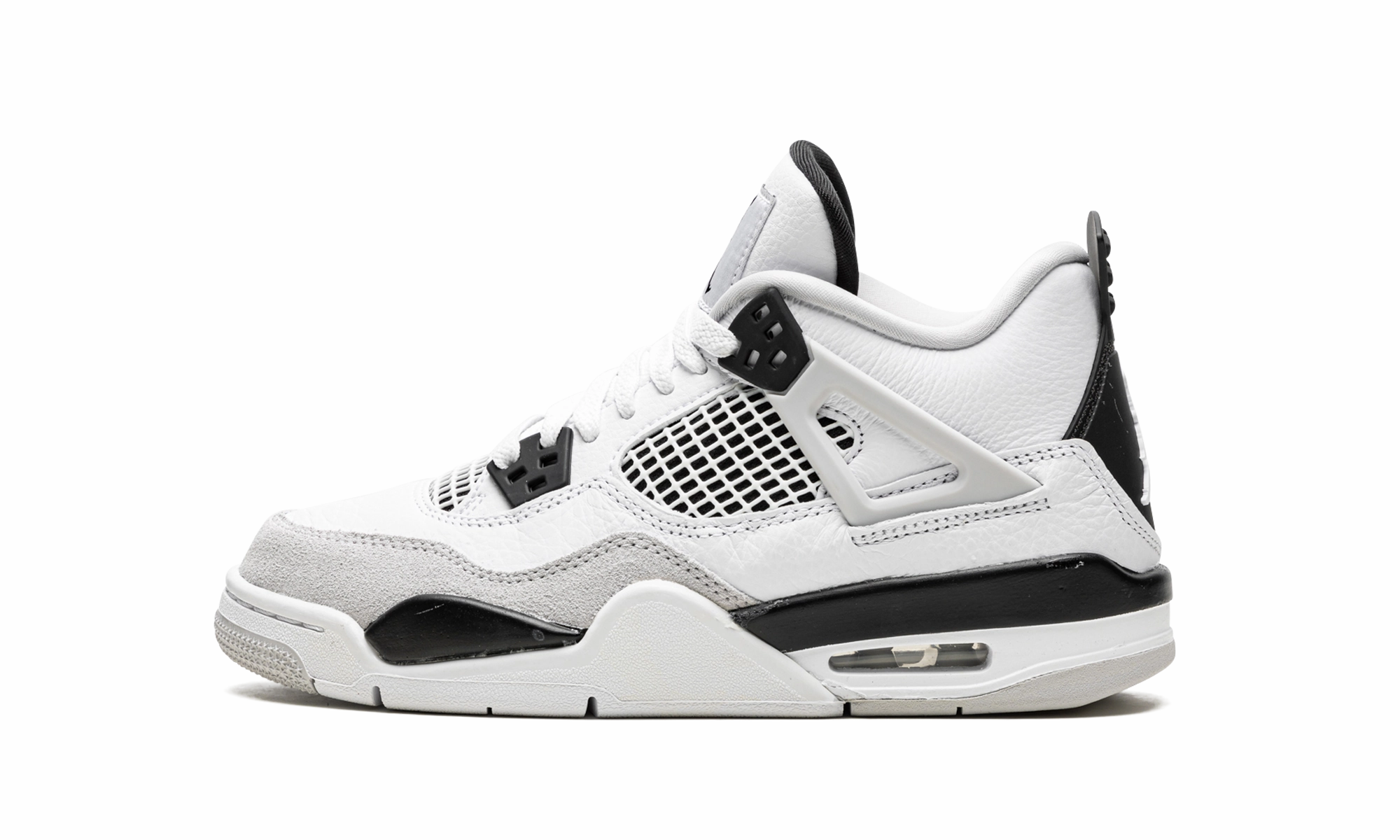 Air Jordan 4 Retro GS "Military Black" Weekend Pick Jump High