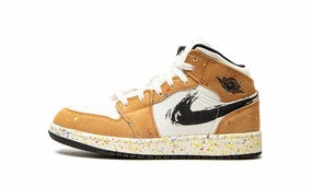 Outdoor activities Training Gear Air Jordan 1 Mid SE GS "Brushstroke"