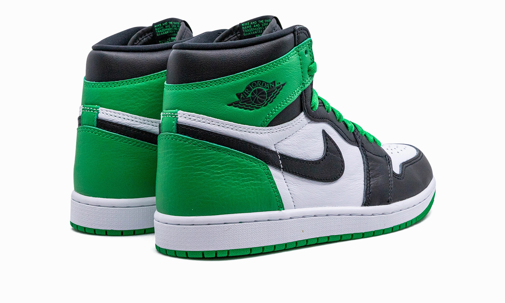 Luxe Comfort Air Jordan 1 Retro High OG "Lucky Green"