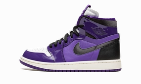 AIR JORDAN 1 HIGH ZOOM CMFT WMNS "Purple Patent" Iconic arch