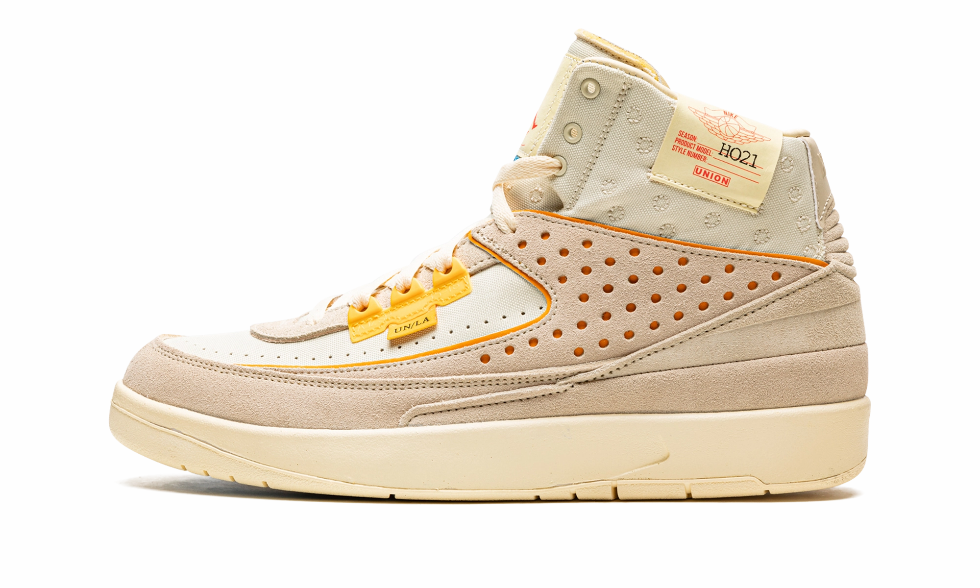Air Jordan 2 SP "Union - Rattan" Active Cushion Stylish Silhouette