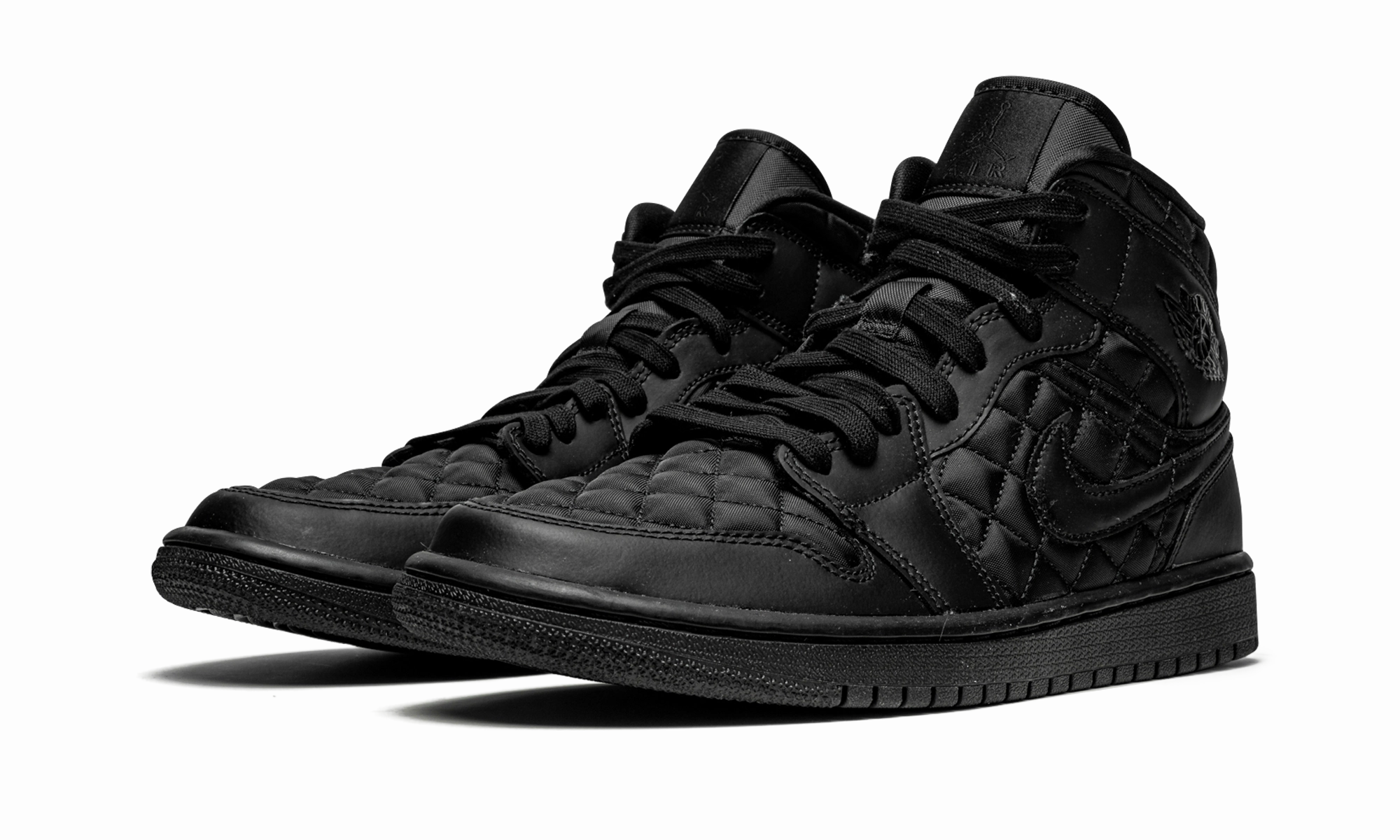 Long distance Chill Walks AIR JORDAN 1 MID QUILTED WMNS "Black"