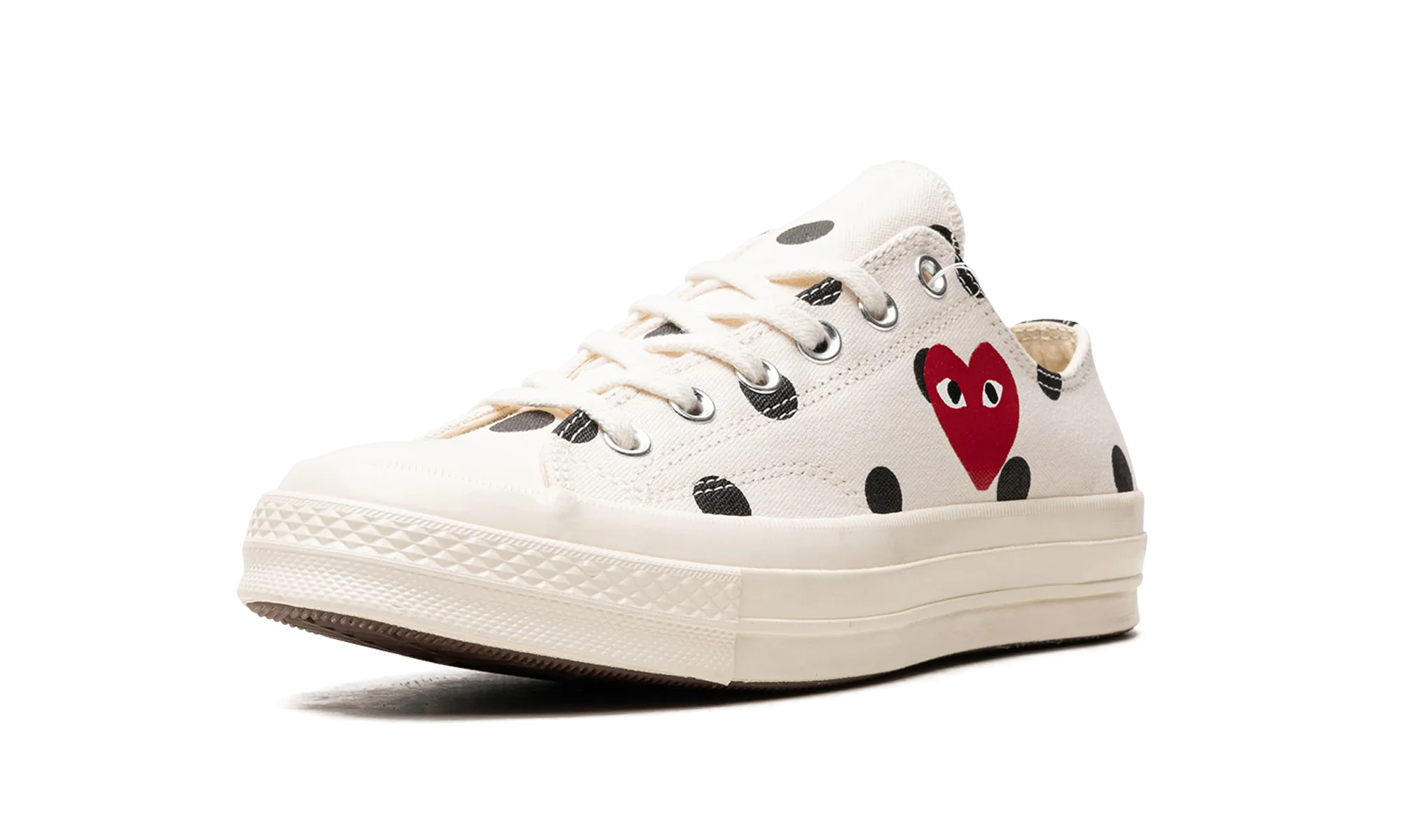 Chuck 70 OX "Comme des Garons - Polka Dots" Tunnel Walk Sunrise Run