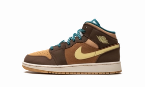 Air Jordan 1 Mid GS "Cacao Wow" Trend-setting arch