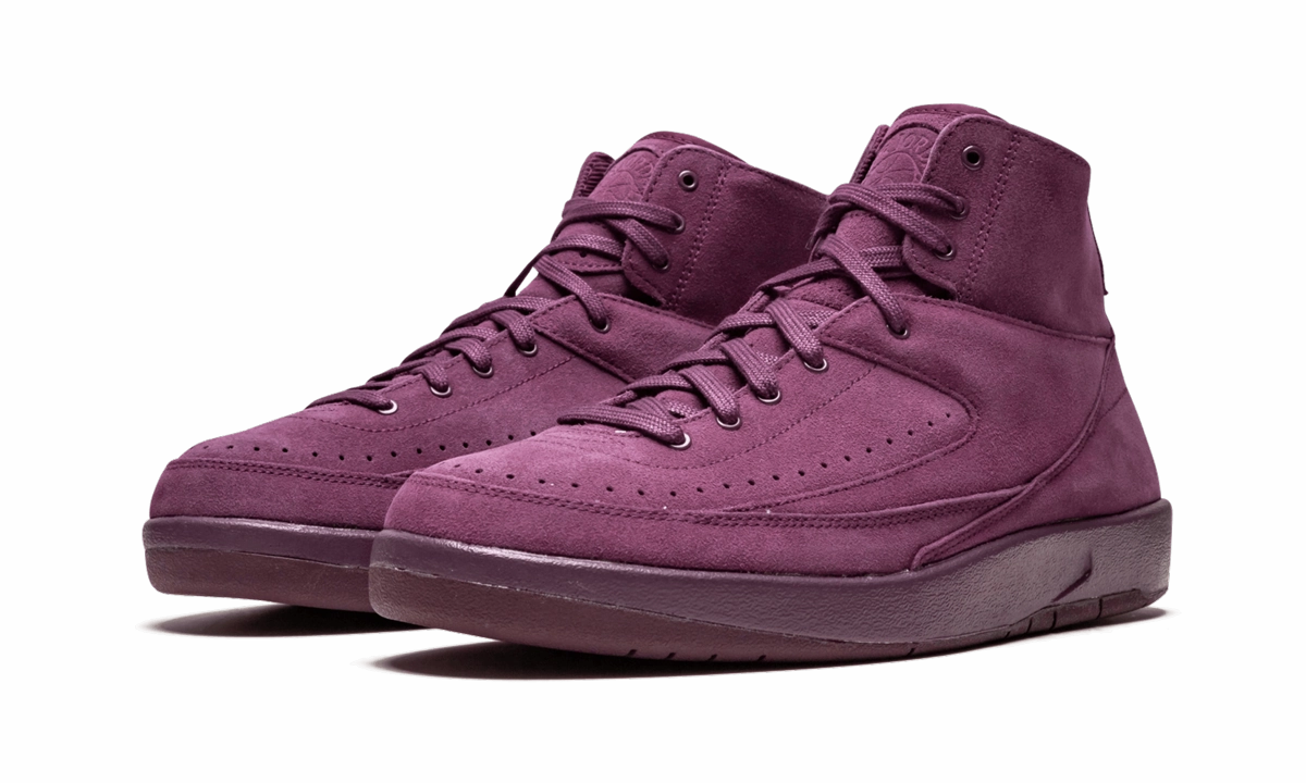 Air Jordan 2 Retro Decon "Bordeaux" Max Grip Fast Fit