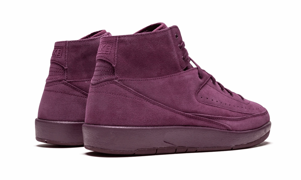 Air Jordan 2 Retro Decon "Bordeaux" Playground Ready Modern Casual