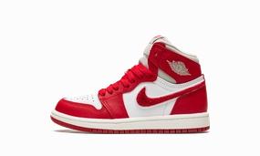 Elevated traction Sturdy flexibility Air Jordan 1 Retro High OG PS "Varsity Red"