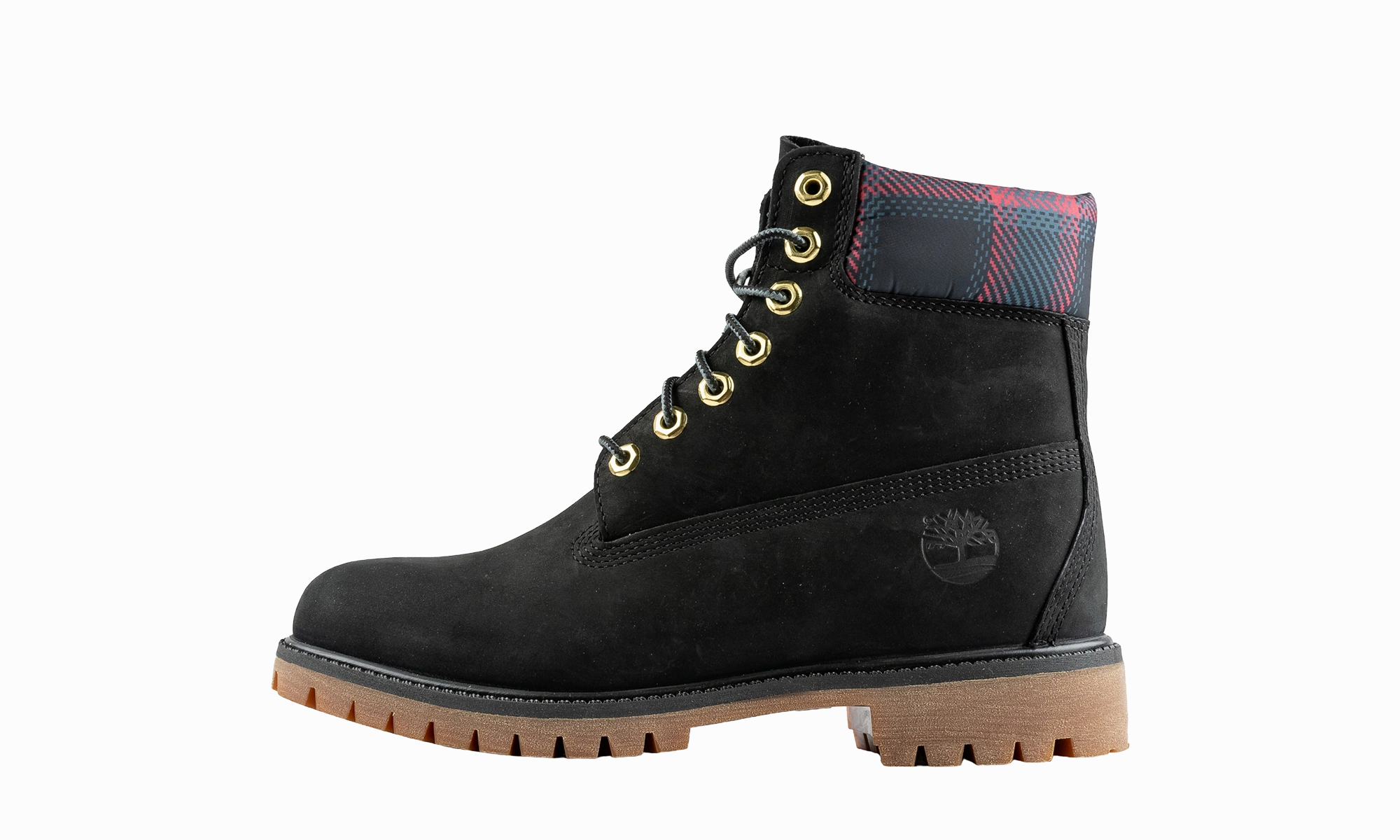 Breathable Design buckle 6-Inch Premium Waterproof Black Nubuck/Pink "Black"