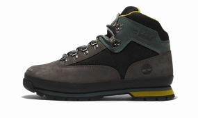 EURO HIKER MID "Grey Black Nubuck" Scholar Subtle design