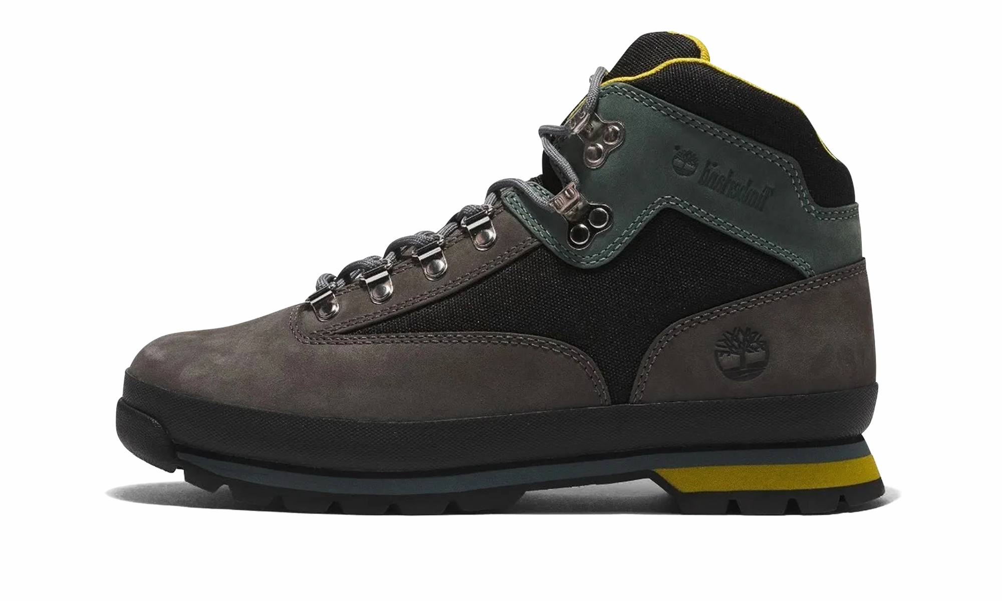Non Slip EURO HIKER MID "Grey Black Nubuck"