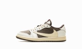 Aerodynamic Form Air Jordan 1 Low OG SP PS "Travis Scott - Reverse Mocha"