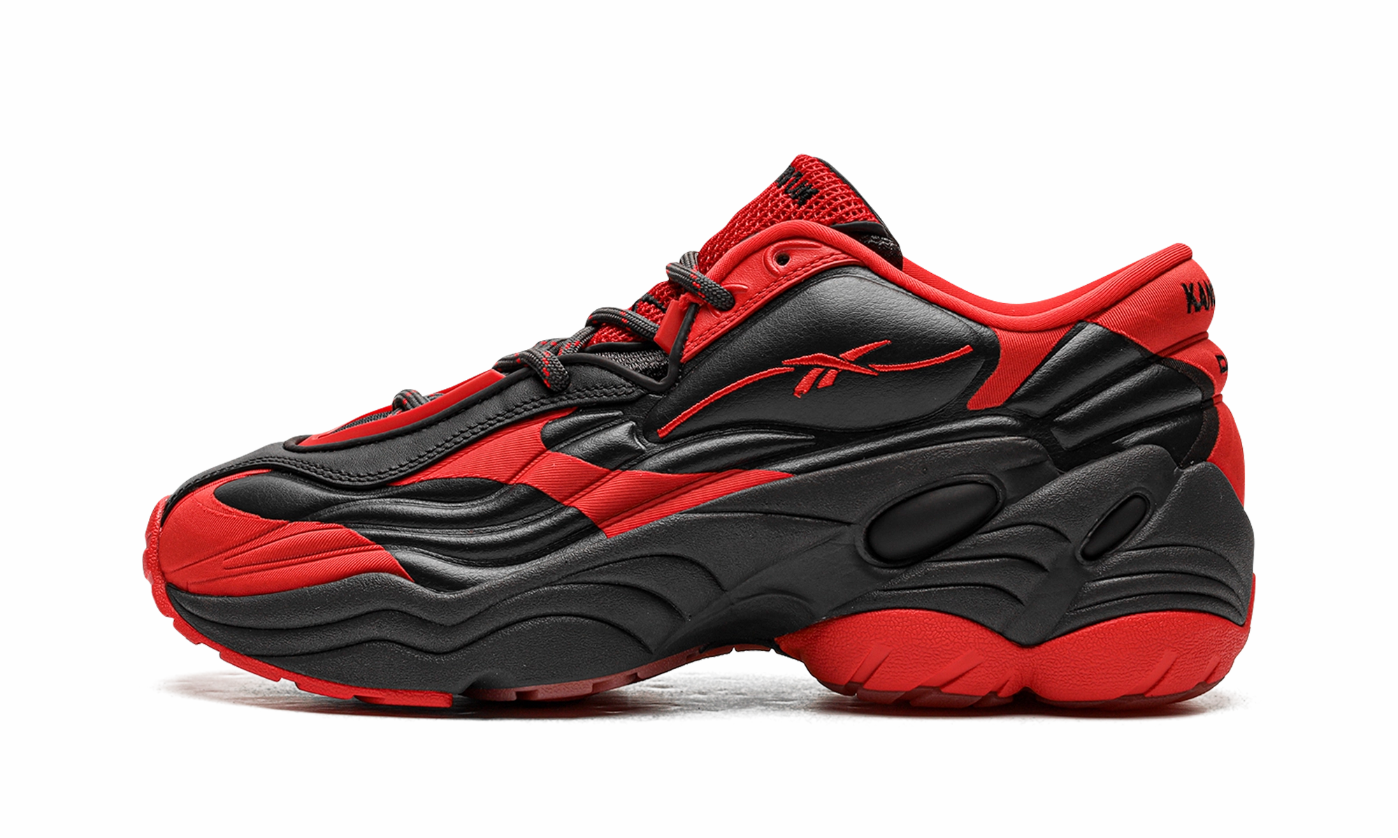 DMX Run 6 Modern "Kanghyuk - Black / Red" Performance Fit cordura - upper shoes