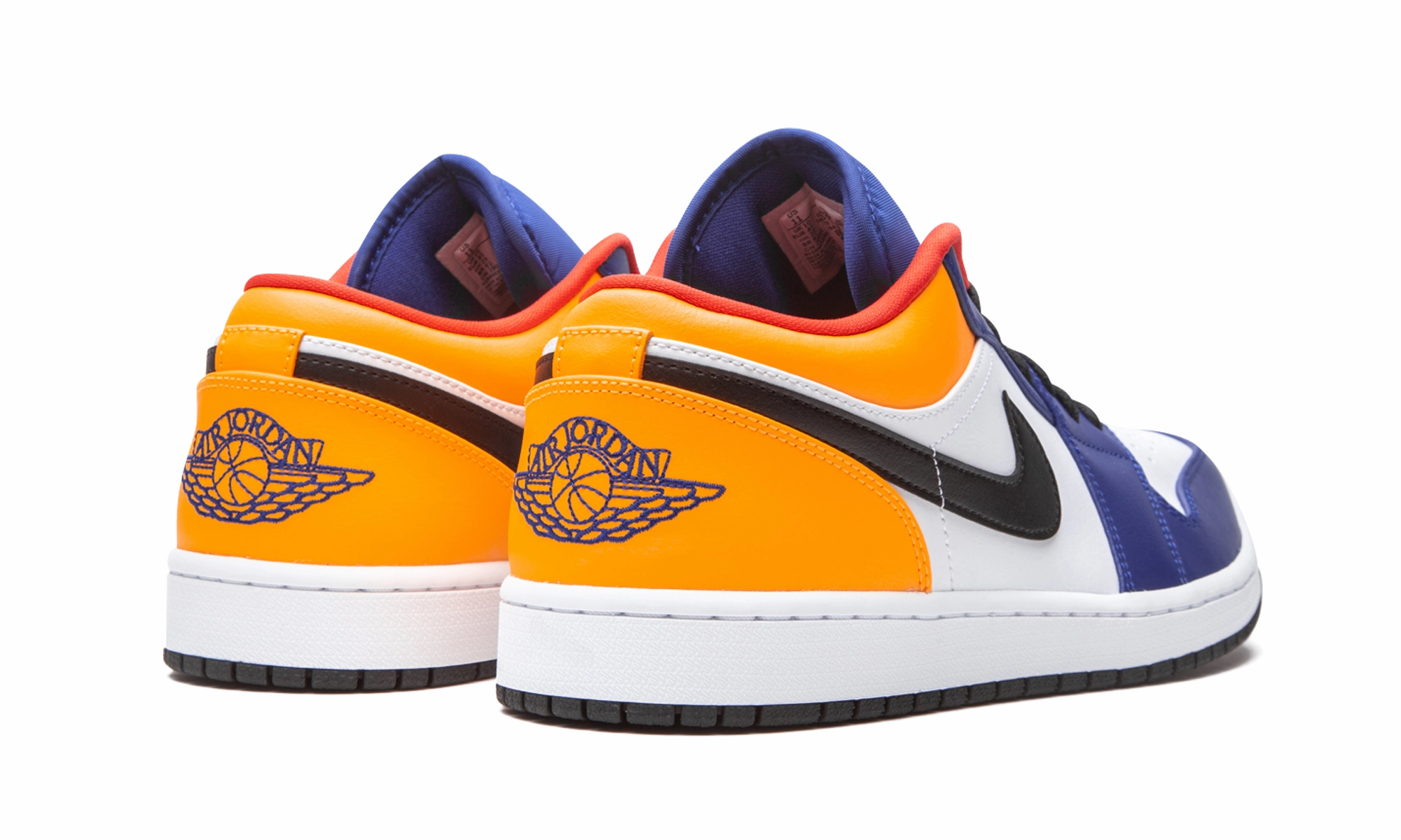 Strong Cushion Weekend Style Air Jordan 1 Low "Deep Royal / Yellow"