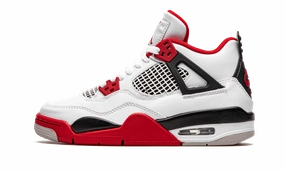 Air Jordan 4 Retro GS "Fire Red" Luxe support