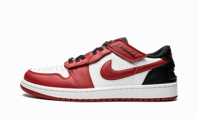 Athletic Support Street Fit Jordan 1 Low FlyEase "Gym Red"