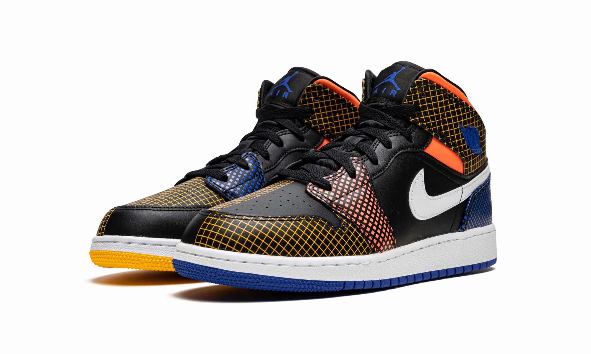 Air Jordan 1 Mid MMD GS "Multi-Color" Professional Fit Heel Balance