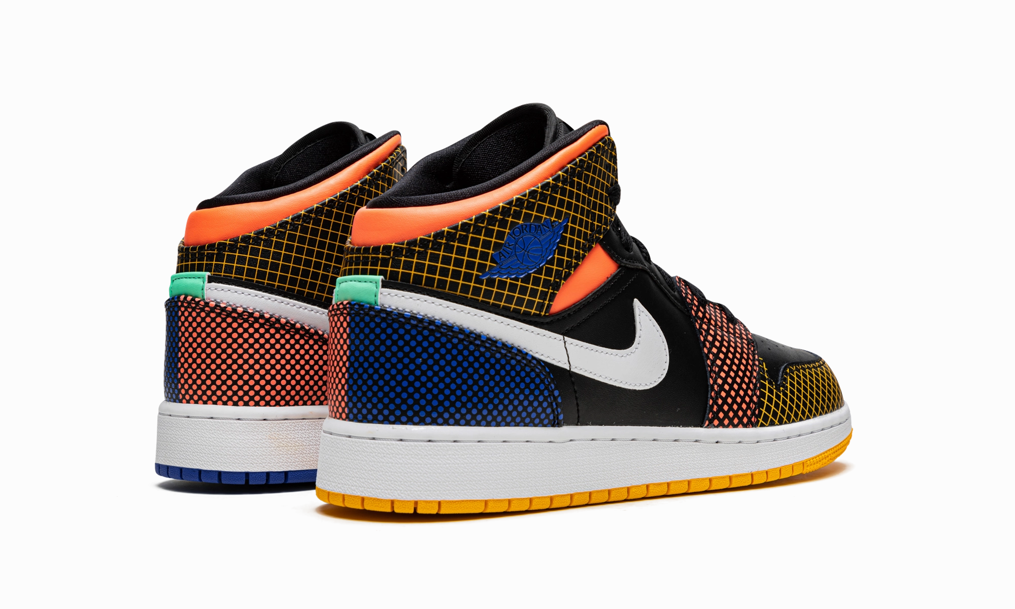 Reliable Wear Adaptive Style Air Jordan 1 Mid MMD GS "Multi-Color"