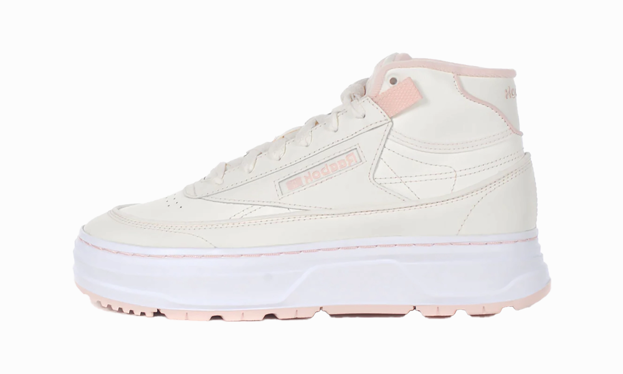 Club C Geo Mid WMNS "White/Pink" tennis - compatible running shoes speed - work