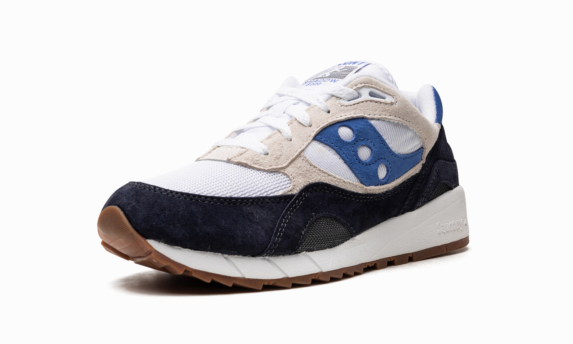 running for a way to stay active performance - enhancing Shadow 6000 "White / Navy / Royal"