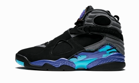 Air Jordan 8 Retro "Aqua (2015)" running in a spinning studio shoes