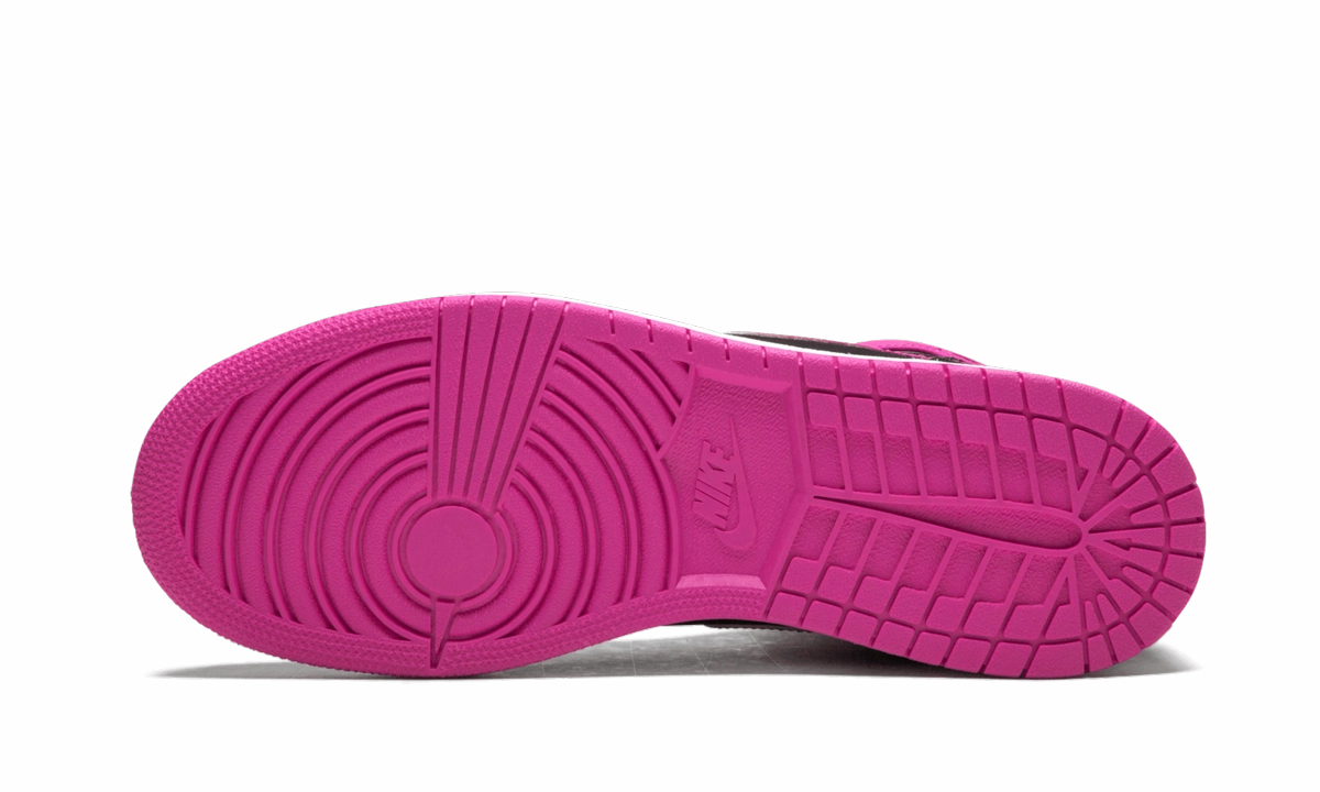 Exclusive chic Premium Technology Air Jordan 1 Retro High OG GS "Black / Vivid Pink"