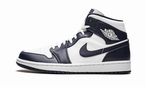 Air Jordan 1 Mid "Obsidian" Motion Friendly Smooth Support