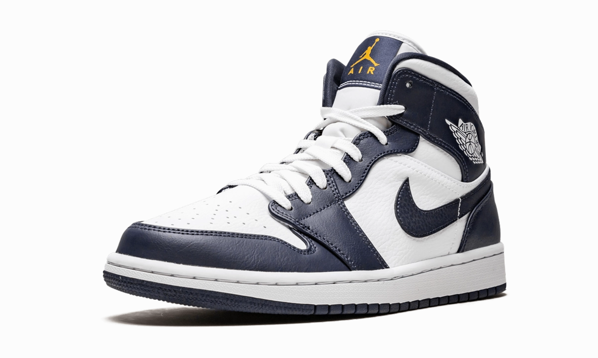 Air Jordan 1 Mid "Obsidian" Luxe Touch