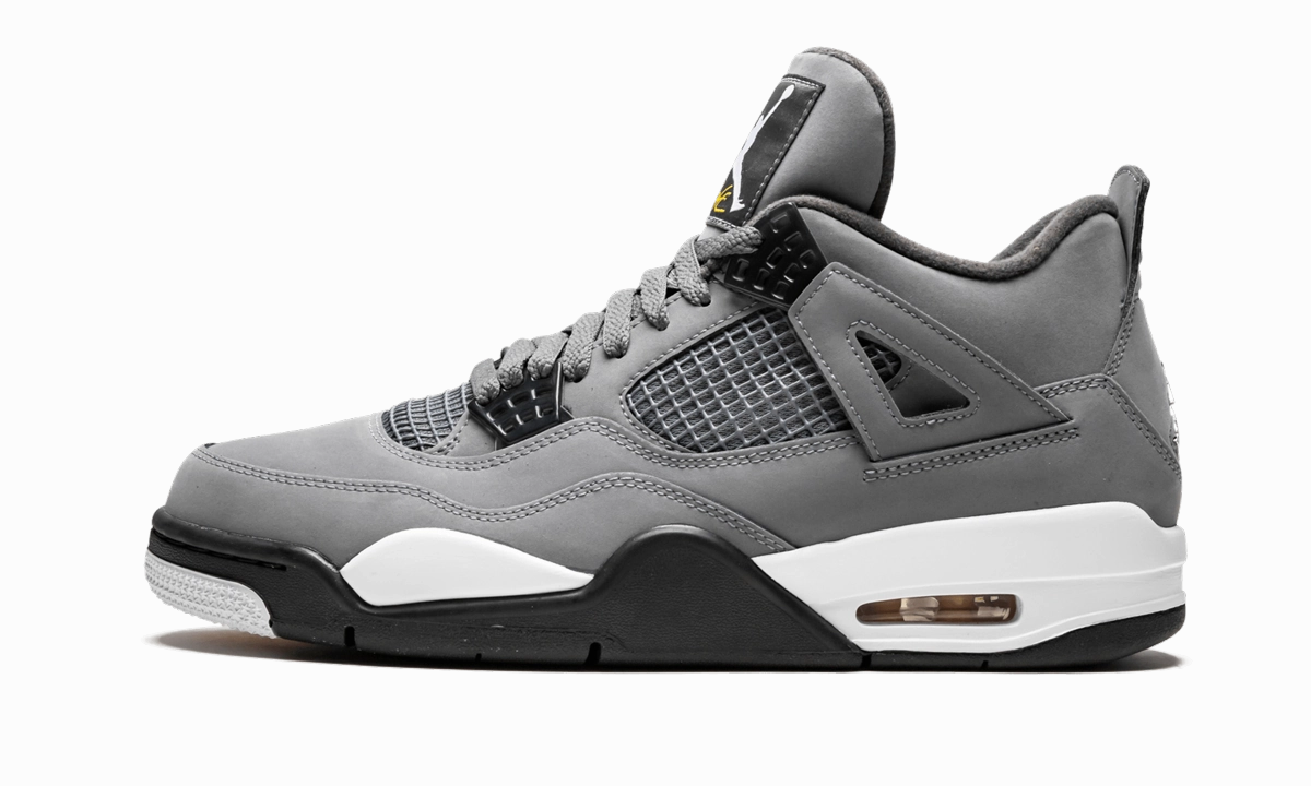 Shock-absorbent Air Jordan 4 Retro "Cool Grey"