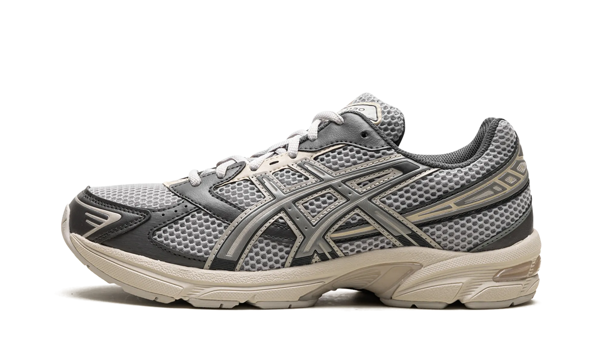 supination - control - feature shoes elastic lacing shoes Gel-1130 "Oyster Grey"