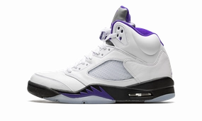 concrete running shoes Air Jordan 5 Retro "Concord"