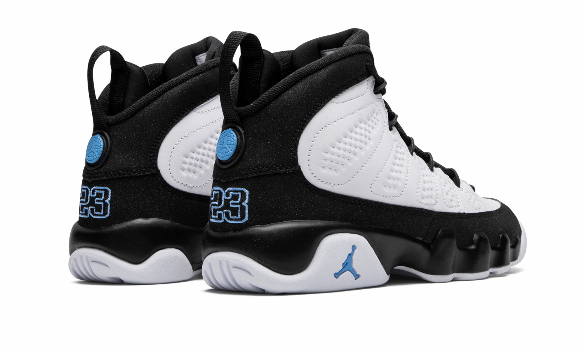 Air Jordan 9 Retro GS "University Blue" running in a jungle area shoes Balance - improving