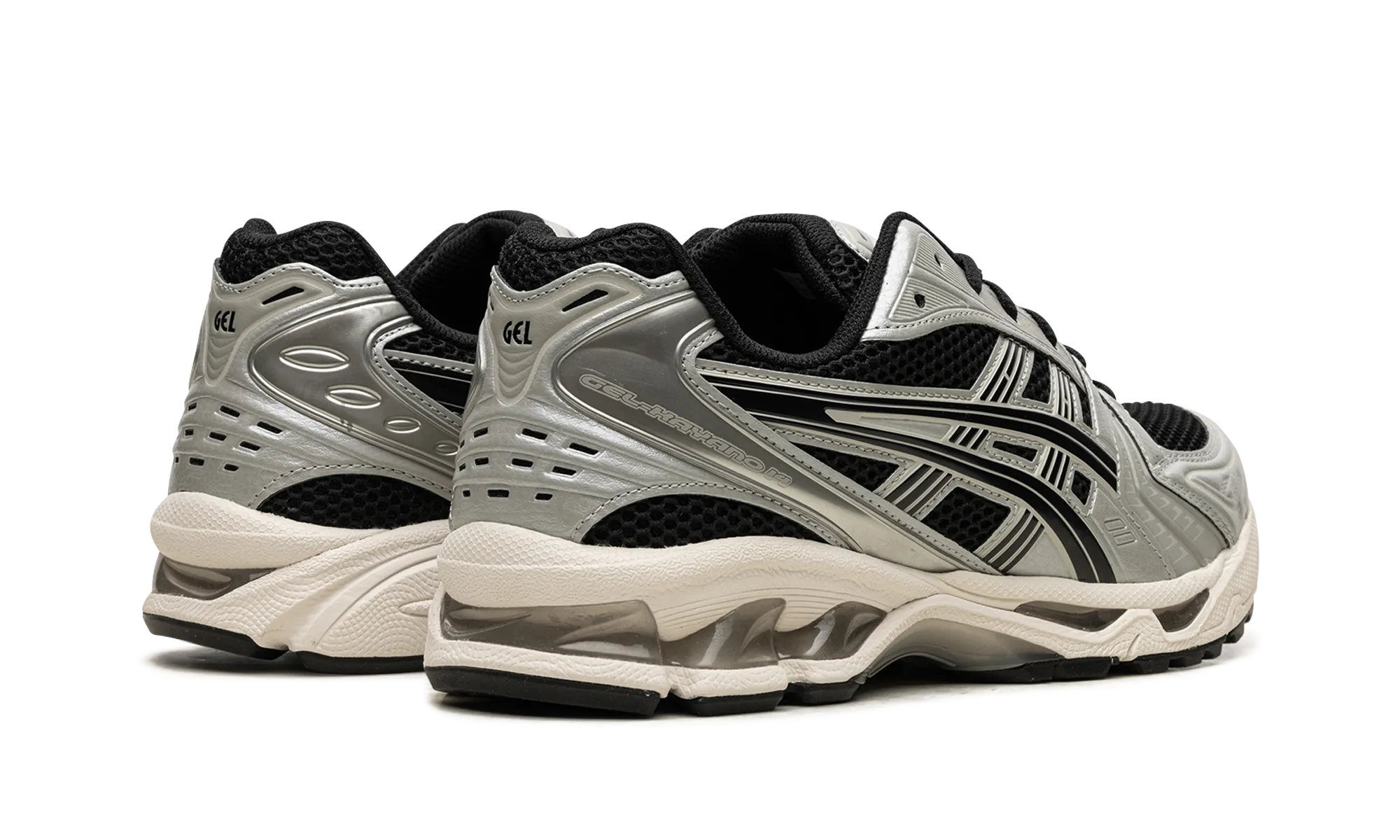 Gel Kayano 14 "Black / Seal Grey" Flexible Comfort