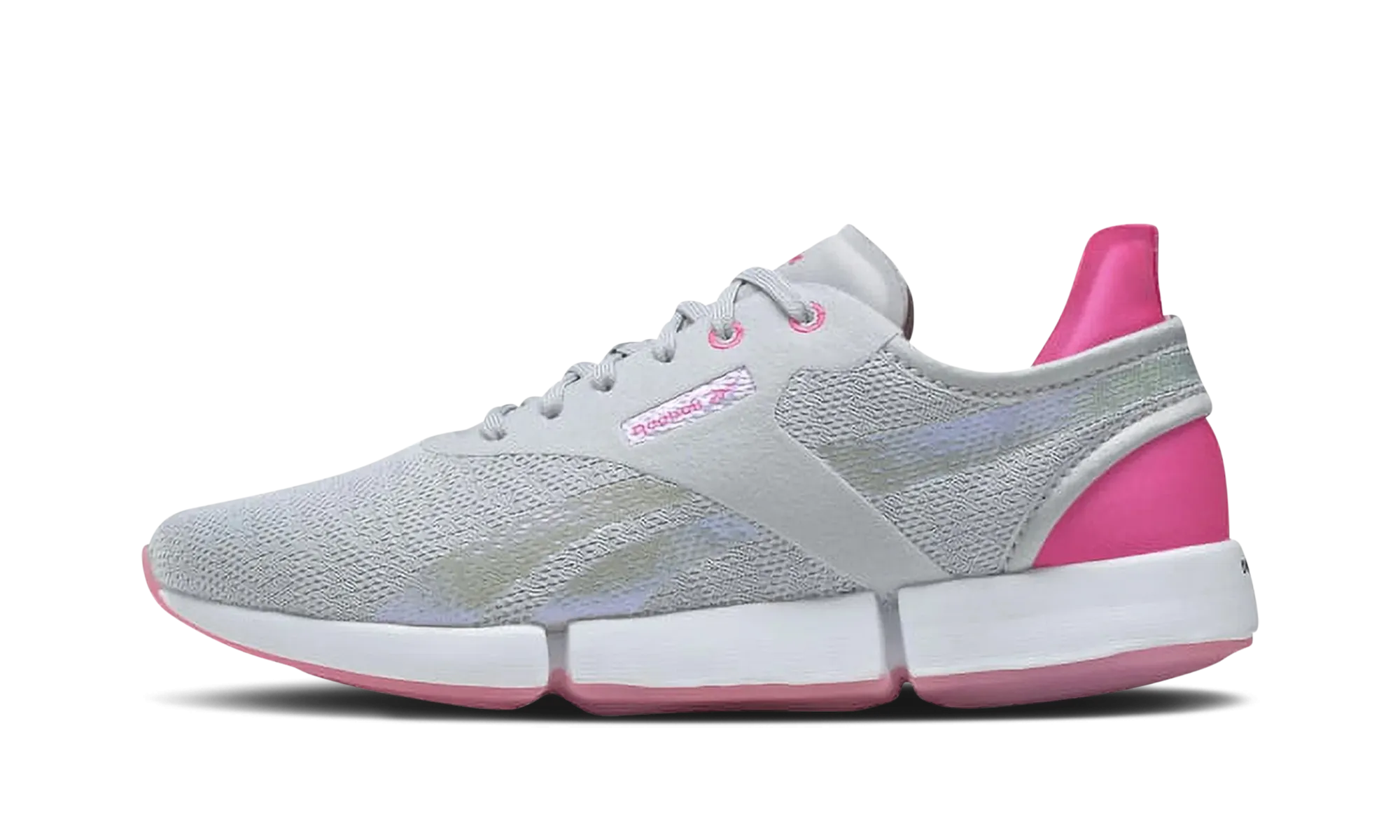 DailyFit DMX 2 WMNS "Pure Grey Atomic Pink" gender - specific shoes running in an underpass area shoes