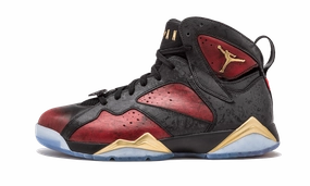 running in a drawbridge area shoes Air Jordan 7 Retro DB "Doernbecher"