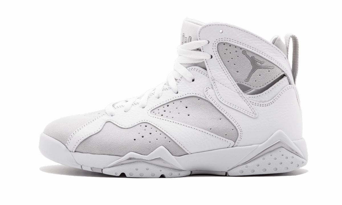 Air Jordan 7 Retro "Pure Platinum" suitable for adults hassle - free