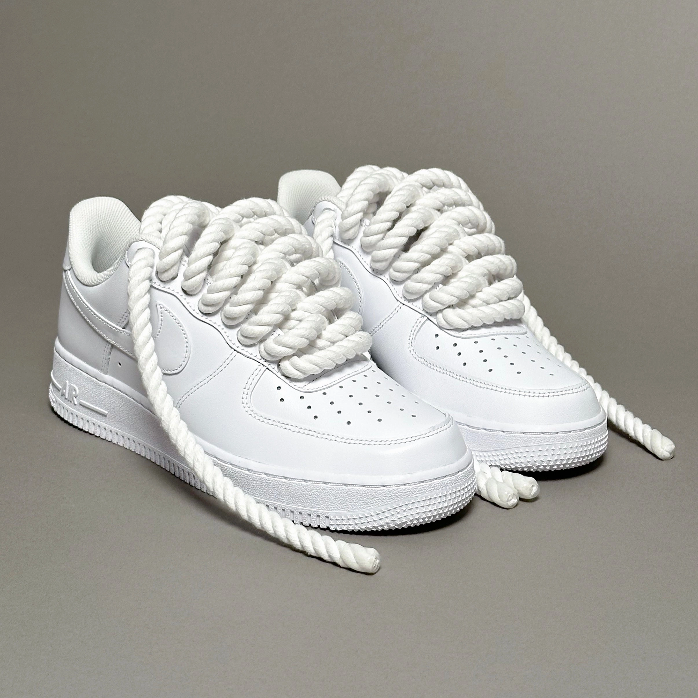 Nike Air Force 1 "Rope Laces White" V2 thin sole shoes for training
